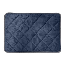 Self-Warming Cat Bed Mat Dark Blue Double-Sided Thermal Pet