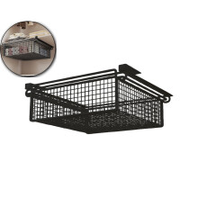 Under Cabinet Organizer Basket – Hanging Shelf Storage for Kitchen, Pantry & Cupboard – Compatible with Standard Cabinets