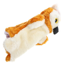 Storytelling Animal Hand Puppets Owl Hand Puppet for Family Time Role Play Games Plush 1Set 10.98X7.87X3.94in