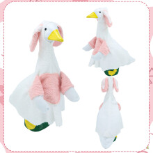 25.5in Goose Outfits Easter Goose Outfit Goose Clothes Garden Goose Shaped Desktop Ornament Easter-themed Desk Accessory