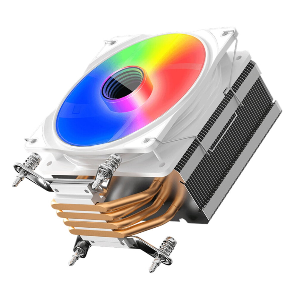 12Cm Cpu Fan Computer Cooling Fan Easy Installs 4 Heatpipes Quiet Cooling For Processors Cpu Fan 9558830273718