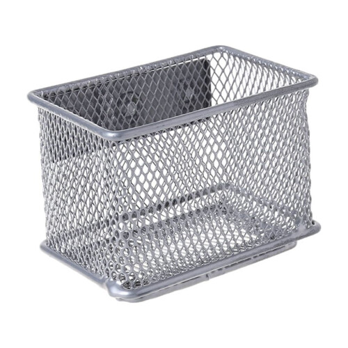 Refrigerator Wire Mesh Basket Storage Box Kitchen Cabinet Sundries Pen Makeup