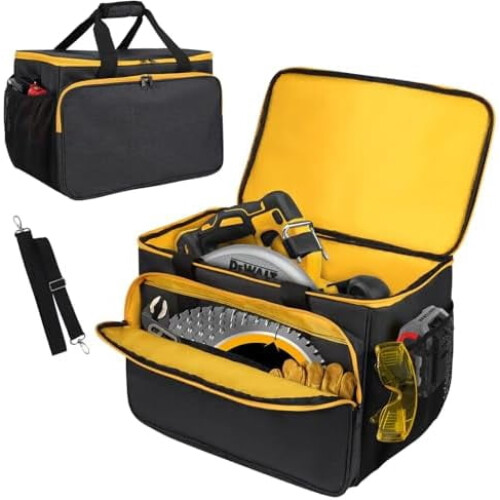 Carry Bag for DEWALT 20V MAX Circular Saws DCS391B/DCS565B/DCS574B/DCS570B/DCS573B – Universal Tool Bag, Case Only