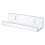 Vinyl Shelf White Acrylic Wall-Mounted 1 Pc 1