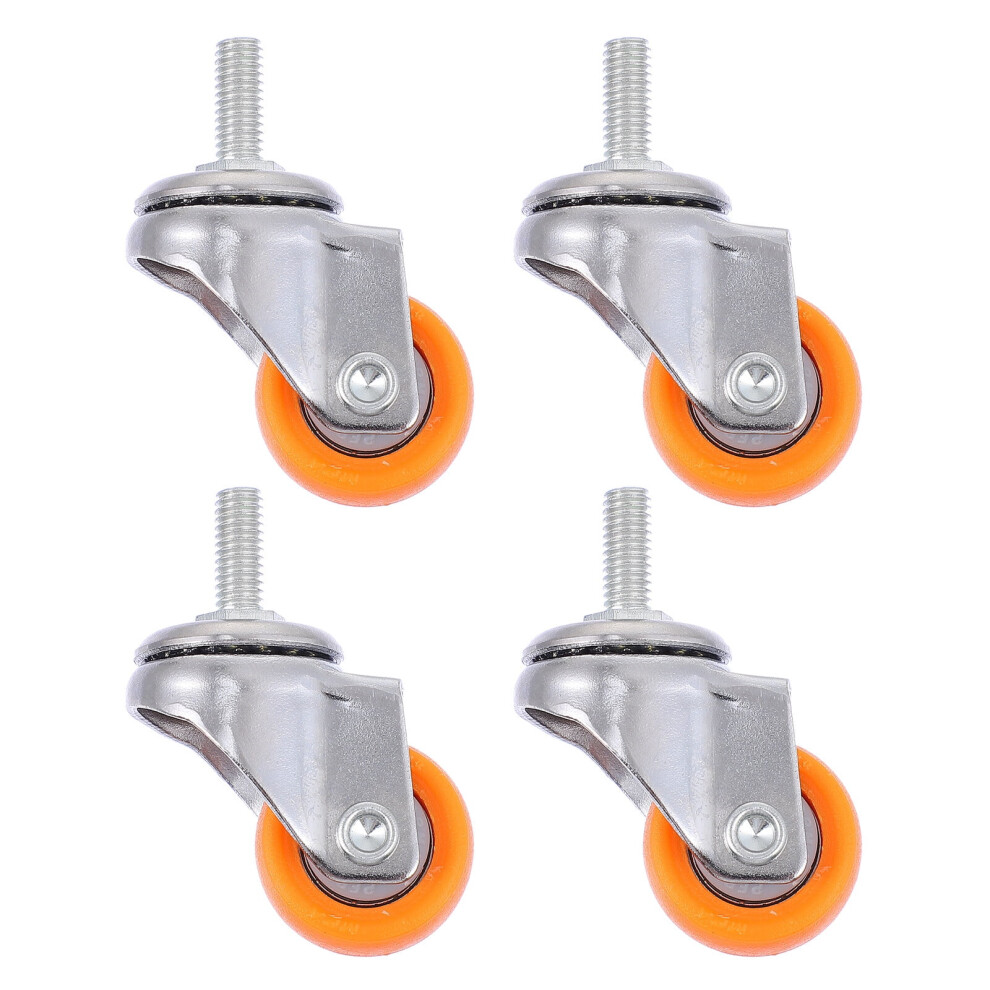 Fueenirva 4Pcs Industrial Nylon Cabinet Caster Wheels With Strong Load Bearing Capacity 9558830275125
