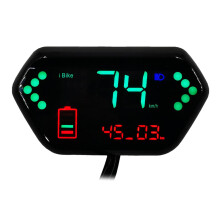 Electric Black LCD Display with Speed Meter and Indicator Speedometer Cycling Computer