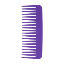 Wide Tooth Travel Comb, 6" Portable Hair Comb for Curly/Wavy/Wet/Dry Hair – Compatible with All Hair Types