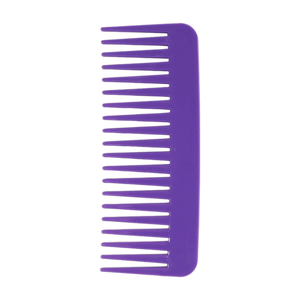 Unisex Wide Tooth Travel Comb, 6" Portable Hair Comb For Curly/Wavy/Wet/Dry Hair Â Compatible With All Hair Types