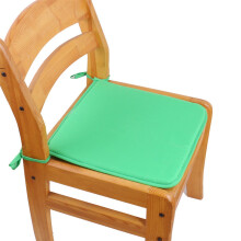 Stolpute - Ortopedisk pute for halebensmerte med stropper, maskinvaskbart polyestertrekk, 15,7" firkantet setepute