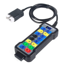 Uusi autoauton taukolaatikko OBDII OBD-katkaisulaatikko auton protokollailmaisin auton OBD2-liitäntäinen auton näyttö pin-ulostulolaatikolla