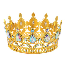 Alloy Crown Cake Topper with Rhinestones Type 2