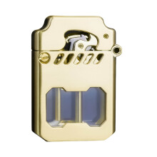 A Rocker Lighter With Transparent Design For Easy Viewing And Quick Ignition