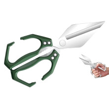 Seattleget Heavy-Duty Kitchen Shears, 2-in-1 Poultry Scissors for Bone, Chicken, Duck, Fish, Roots & Walnuts – Compatible with All Kitchens