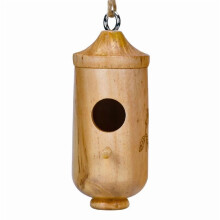 Summer Wood Pet Birds Nest Hamster Squirrels Breeding Nest for Garden Decoration
