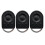 3pcs Garage Door Remote Control for Somfy Keygo 1