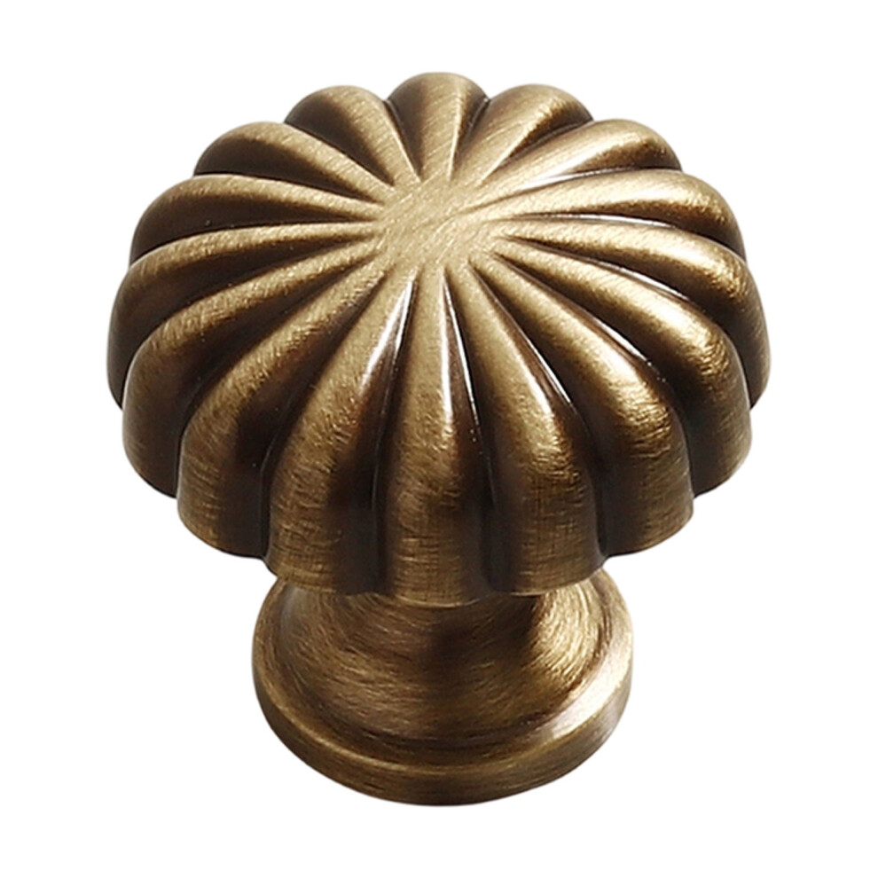 Antique Brass Cabinet Knobs Round Drawer Pulls 9399596335186