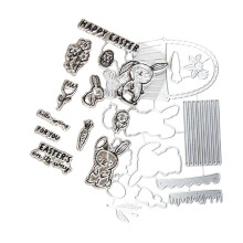 Conjunto de carimbos de silicone para diários e agendas – Carimbos de relevo com vários designs (data/clima/ícones), impressão nítida, fácil