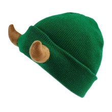 Czapka dzianinowa COMEET, nowość dzianinowa dla kobiet, mężczyzn i dorosłych, sweter z rogami zła, unisex, czapka na Halloween, rekwizyty na