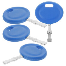 Conjunto de 4 chaves de ignição para cortador de grama autopropelido, chaves reservas para substituição de chaves de ignição de cortadores de
