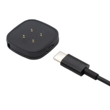 Smartwatch Charging Cable For Versa 3/4 And Sense 1/2, Magnetic Dock USB C Connection Cable