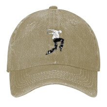 Boys Street Dance Print Vintage Wash Dad Hat Adjustable Curved Brim Baseball Cap,Casual Outdoor Sports Fishing Cap for Men and Women
