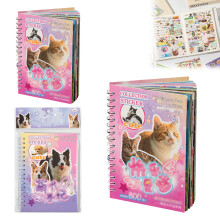 Cat and Dog Stickers Book Set 30 Sheets 800 Pieces