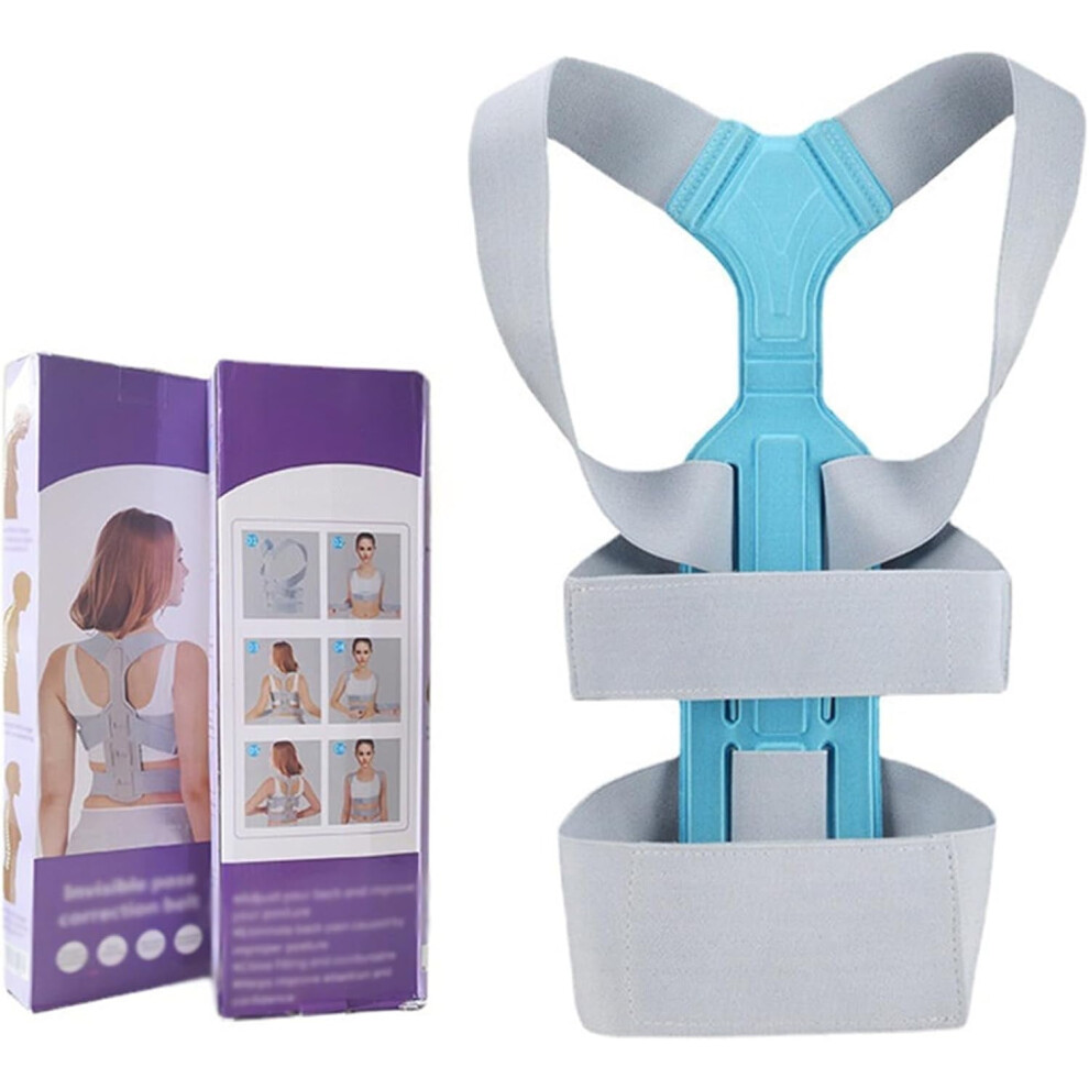 Light Invisible Back Posture Corrector, Scoliosis Back Brace Spine Belt, Shoulder Therapy Support, Adjustable Menwomen Poor Posture Correction Belt