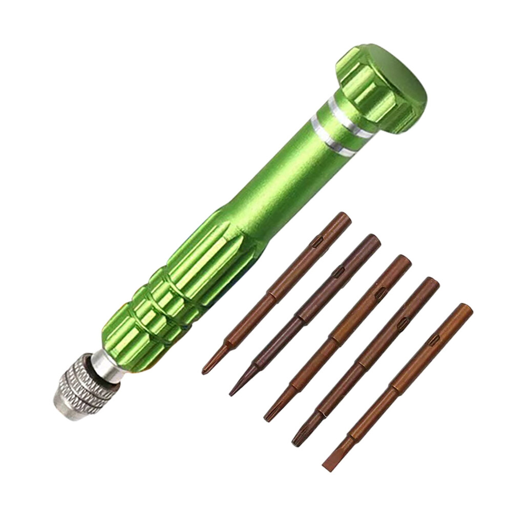 Precision Mini Glasses Screwdriver Kit With Screws - 360 Rotating Repair Tool For Eyeglasses, Watches, Laptops & Electronics 9101399540892