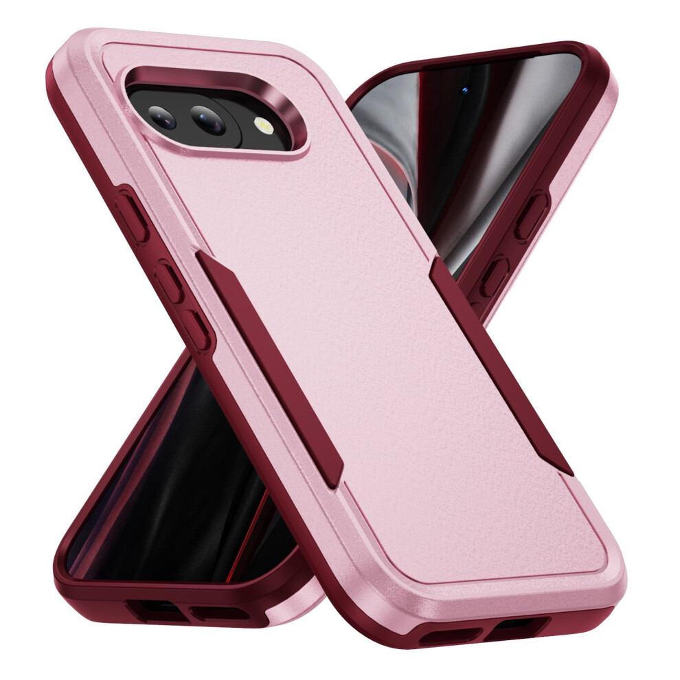 Google Pixel 9A Case – Dual-Layer Pc+Tpu Shockproof, Dropproof & Dust-Proof Bumper Case 9362892499623