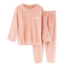 Toddler Boys Girls Fuzzy Pajama Set Winter Warm Tops Pants Sleepwear Outfits Kids Soft Comfy 2 Piece Loungewear Pink 11-12 Years