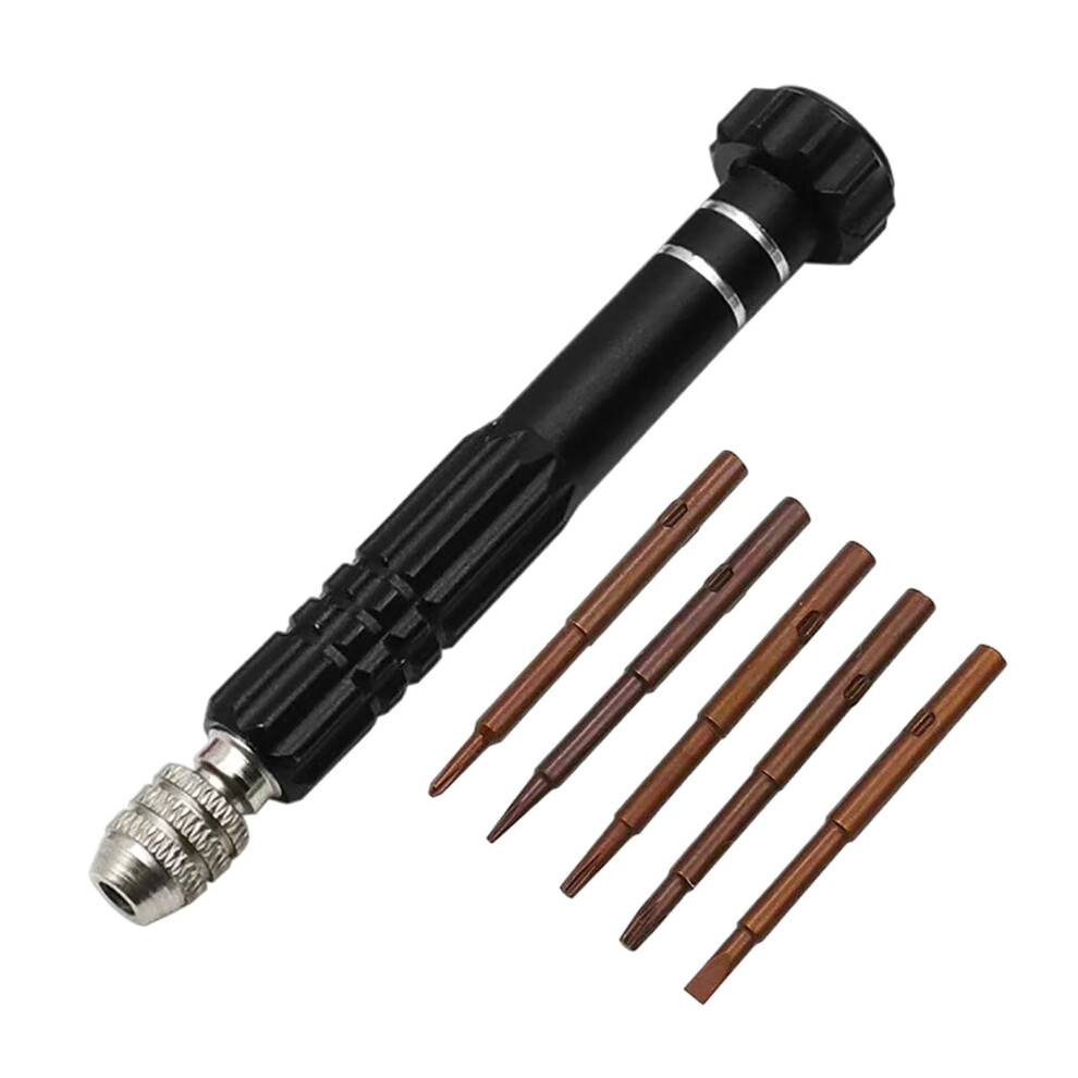 Precision Mini Glasses Screwdriver Kit with Screws - 360 Rotating Repair Tool for Eyeglasses, Watches, Laptops & Electronics
