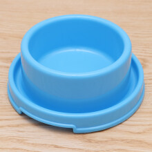 Cat Food Bowls,Circle Pet Food Bowls Anti-ant Dog Feeding Dishs For Puppy and Cat (Blue)