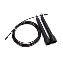 Skipping Jump Rope with Metal Bearings and Adjustable PVC Coated Steel Wire