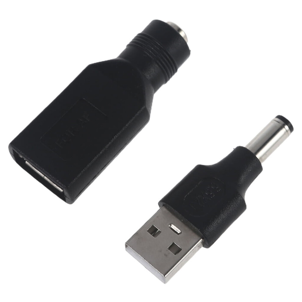 For Dc Connector 5.5X2.1mm Female/Male Socket Jack To Usb 2.0 Male/Female Conver 9101399543862