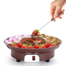 Electric Fondue Pot Set with Detachable Tray 1 Unit