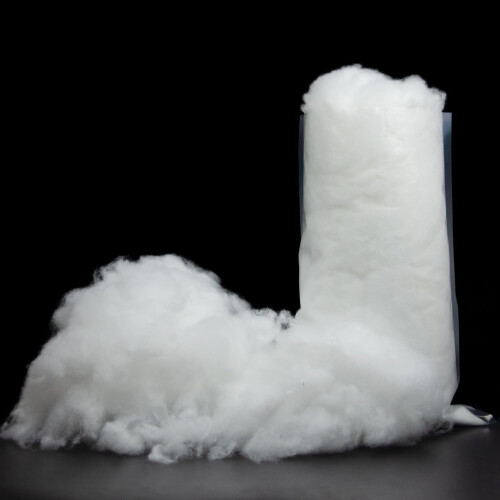 Kunstig snøteppe fluffy bomull 220g