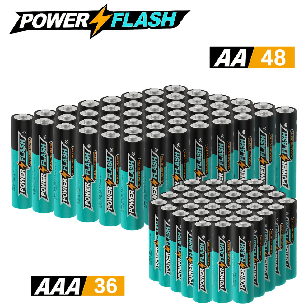 Alkaline Batteries Aaa Aa 72-Pack 96-Pack 36-Pack 48-Pack 9128909407568