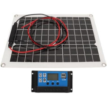 300 Watts 12 Volt/24 Volt Solar Panel Kit High Efficiency, IP67 Solar Panel and Solar Charger Controller for RV$$Garden &