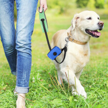 Pet Waste Bag Dispenser, Portable Dog Poop Bag Holder, Essential Outdoor Walking Accessory, Must Have Pet Supplies For Dog Owners