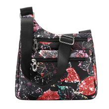 Umhängetasche für Damen, wasserdichte Schultertasche, Messenger Bag, bedruckte Freizeithandtasche