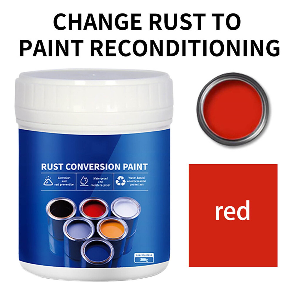 Rust Converter & Metal Primer, Black Rust Inhibitor Paint For Metal, Compatible With Automotive, Heat Resistant, 300G 9122141127611