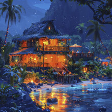 Hawaii Landscape Wooden Jigsaw Puzzle 1000 Pieces
