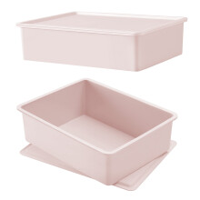 Fabric Drawer Organizer with Lid – Compartment Box for Underwear, Socks, Bras & Accessories – Compatible with Small Spaces