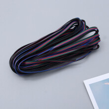 RGB LED Extension Cable Multi Copper Wire 1 Pack