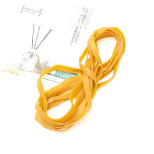 Yellow Wide Heavy Duty Rubber Bands 100 Pack