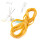Yellow Wide Heavy Duty Rubber Bands 100 Pack 1
