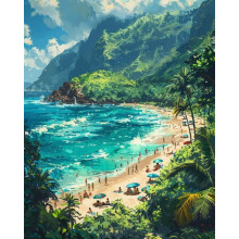 Hawaii Landscape Wooden Jigsaw Puzzle 1000 Pieces