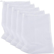 5 Pack Cheesecloth Filter Bags For Nut Milk Cold Brew Straining Food Grade Reusable Fine Mesh Bag 20X30Cm Easy Clean Durable For Kitchen Brewing