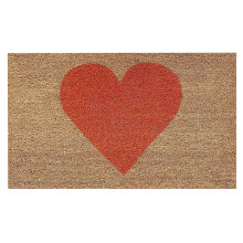 Valentine's Day Heart Doormat 15.7"x23.6" (40x60cm), Non-Rectangular Welcome Mat for Indoor/Outdoor Porch Decor – Compatible with Standard