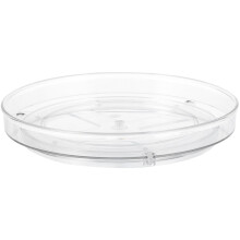 Buffet Use Spice Rack Kitchen Storage Shelf Transparent Plastic 1Pack